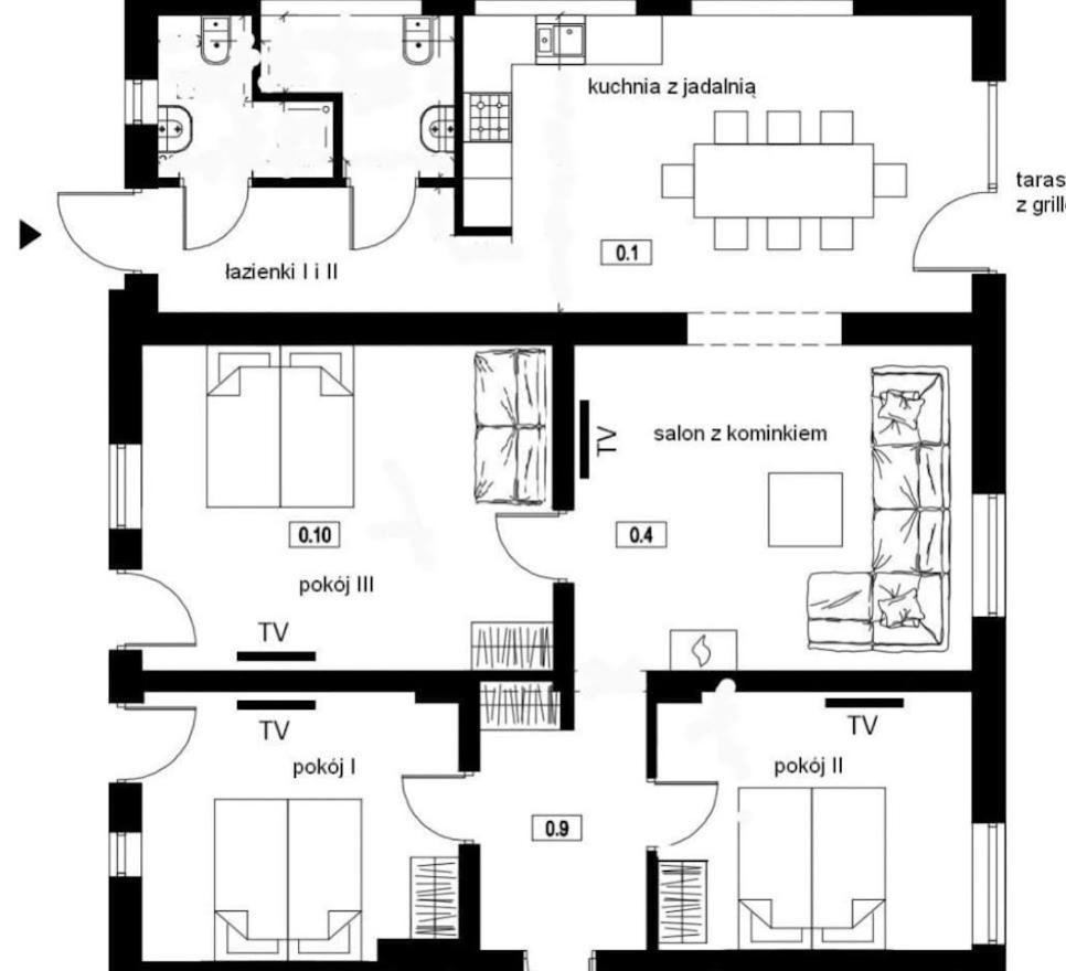 Apartament Pod Bukowym Lasem Meszna Extérieur photo